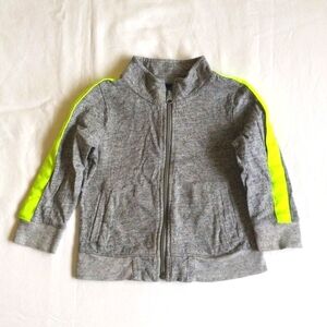 babyGap soft knit sporty zip-up activewear jacket 3T toddler boys